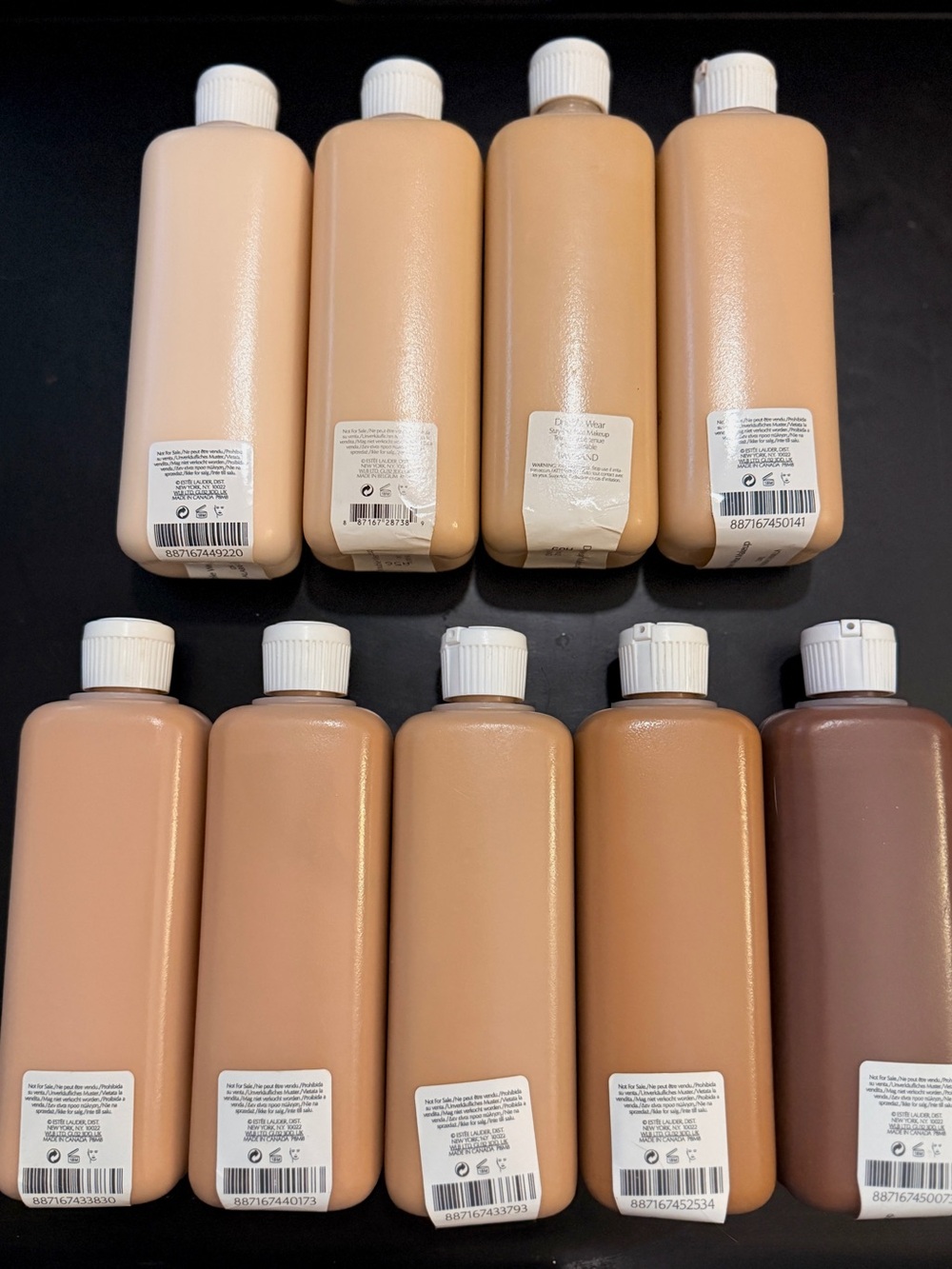 Double Wear ORIGINAL Formula 6.7oz Pro/200ml (Jumbo) 4N1 SHELL BEIGE-$350 VALUE - Picture 7 of 8